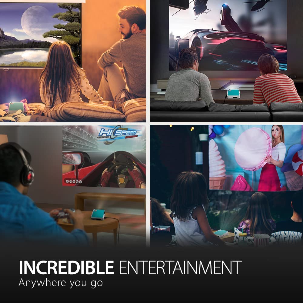 Viewsonic Projector M1 Mini LED Ultra Portable 120 Lumens