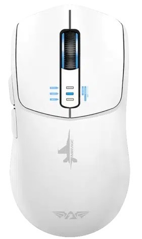Armaggeddon Gaming Mouse Wired+2.4G+BT Recharge 5B MIRAGE-V White