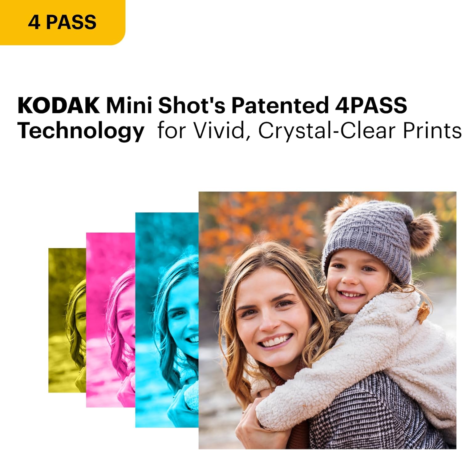 Kodak Instant Camera ERA Mini Shot 3 MS300B Black (3x3)