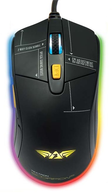 Armaggeddon Scorpion 5 Pro-Gaming Mouse with Free Mousemat