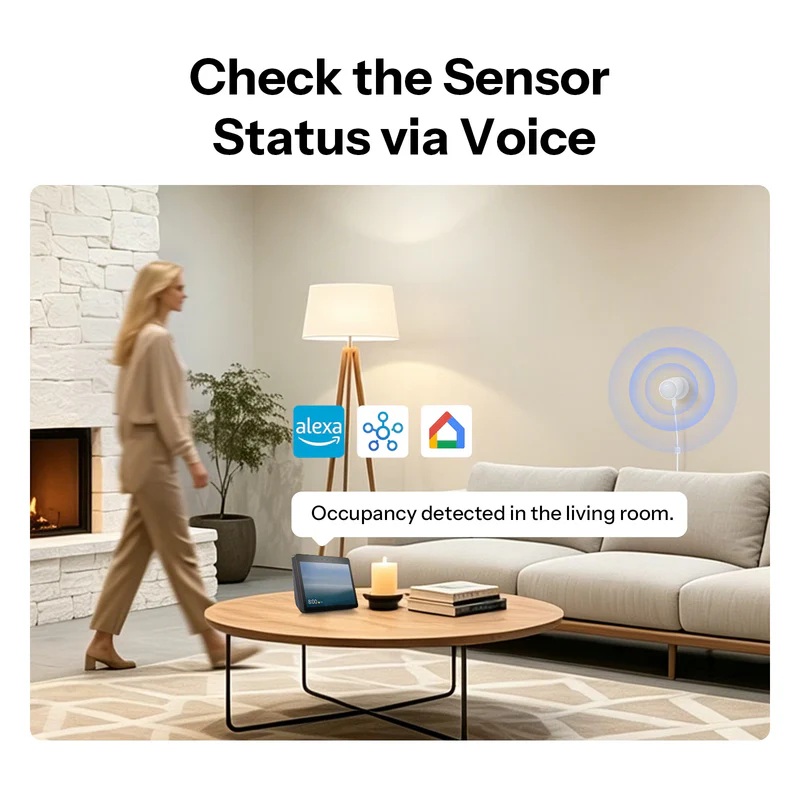 Sonoff ZigBee Human Presence Sensor With Customized Detection Zone and Lux Sensor SNZB-06P24