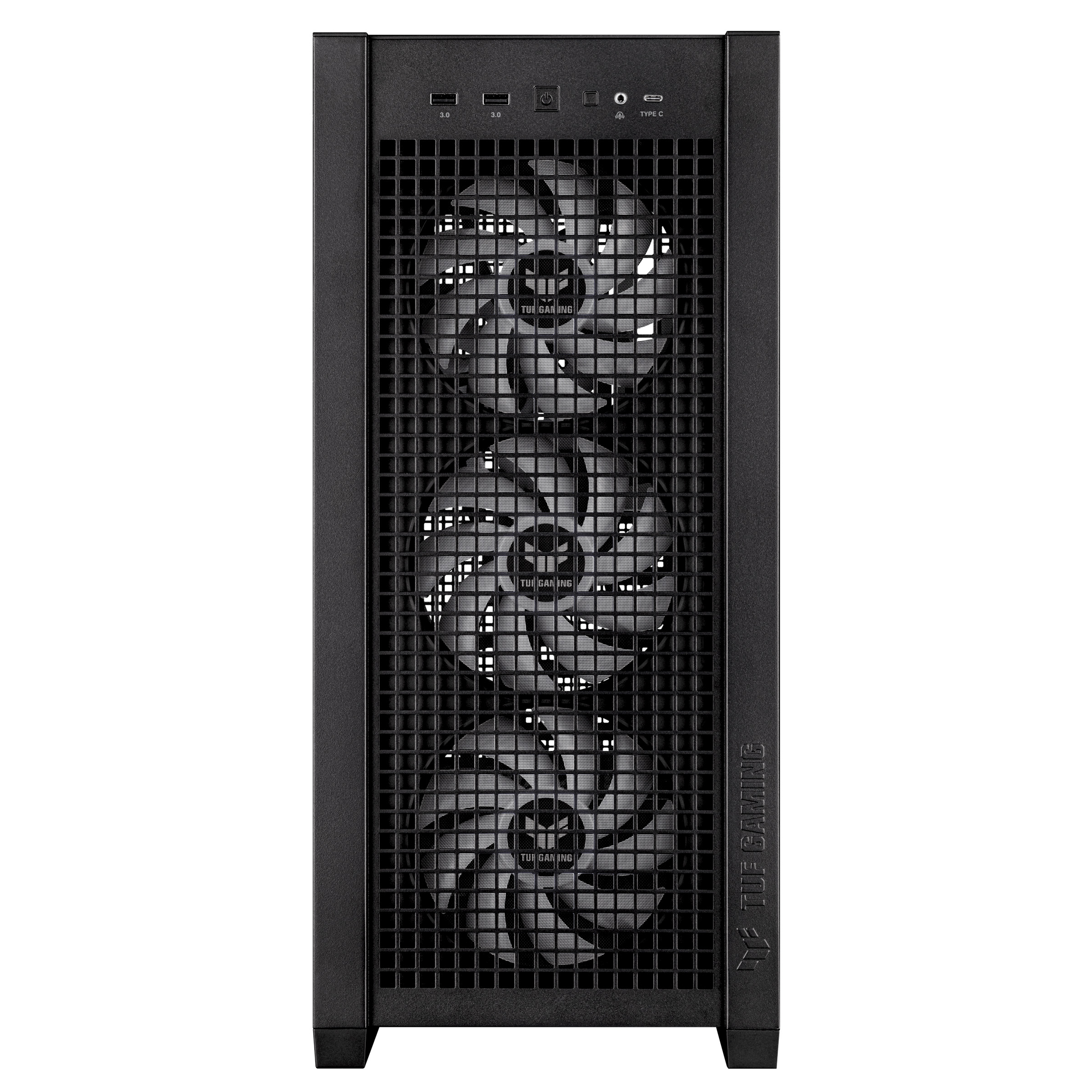 ASUS PC Case ATX Tempered Glass 4xARGB Fans TUF GAMING GT302 Black
