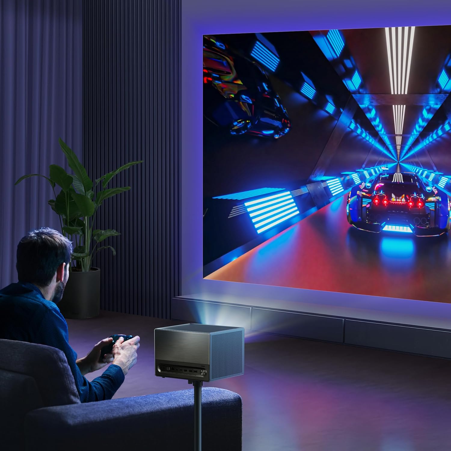 Hisense C1 4K Laser Portable Mini Projector