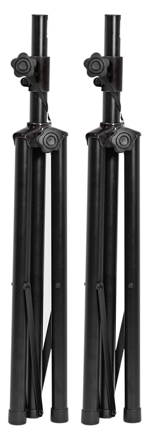 QTX Speaker Stand Floor Set of 2 Stands + Carry Case 181.182UK