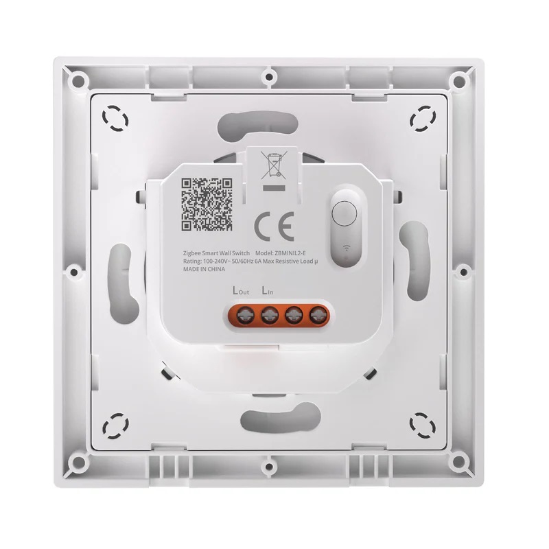 Sonoff Zigbee Smart Wall Mechanical Switch 1-Button White