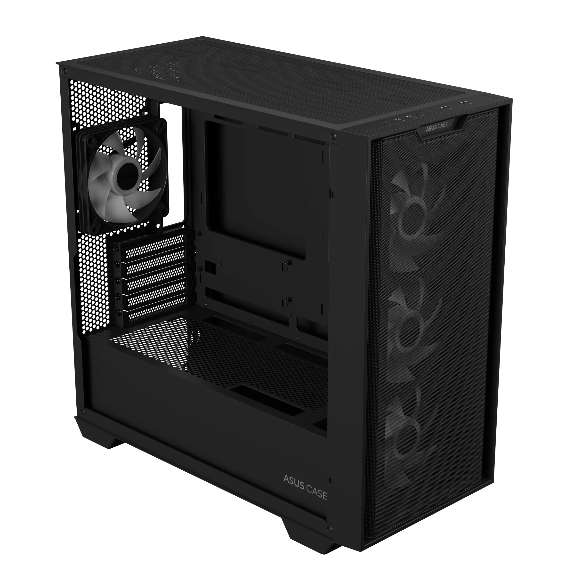 ASUS Gaming Case Micro ATX TG with 4xARGB Fans A21 PLUS Black