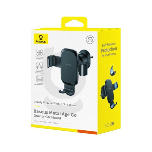 Baseus Car Holder AirVent Gravity METAL AGE GO