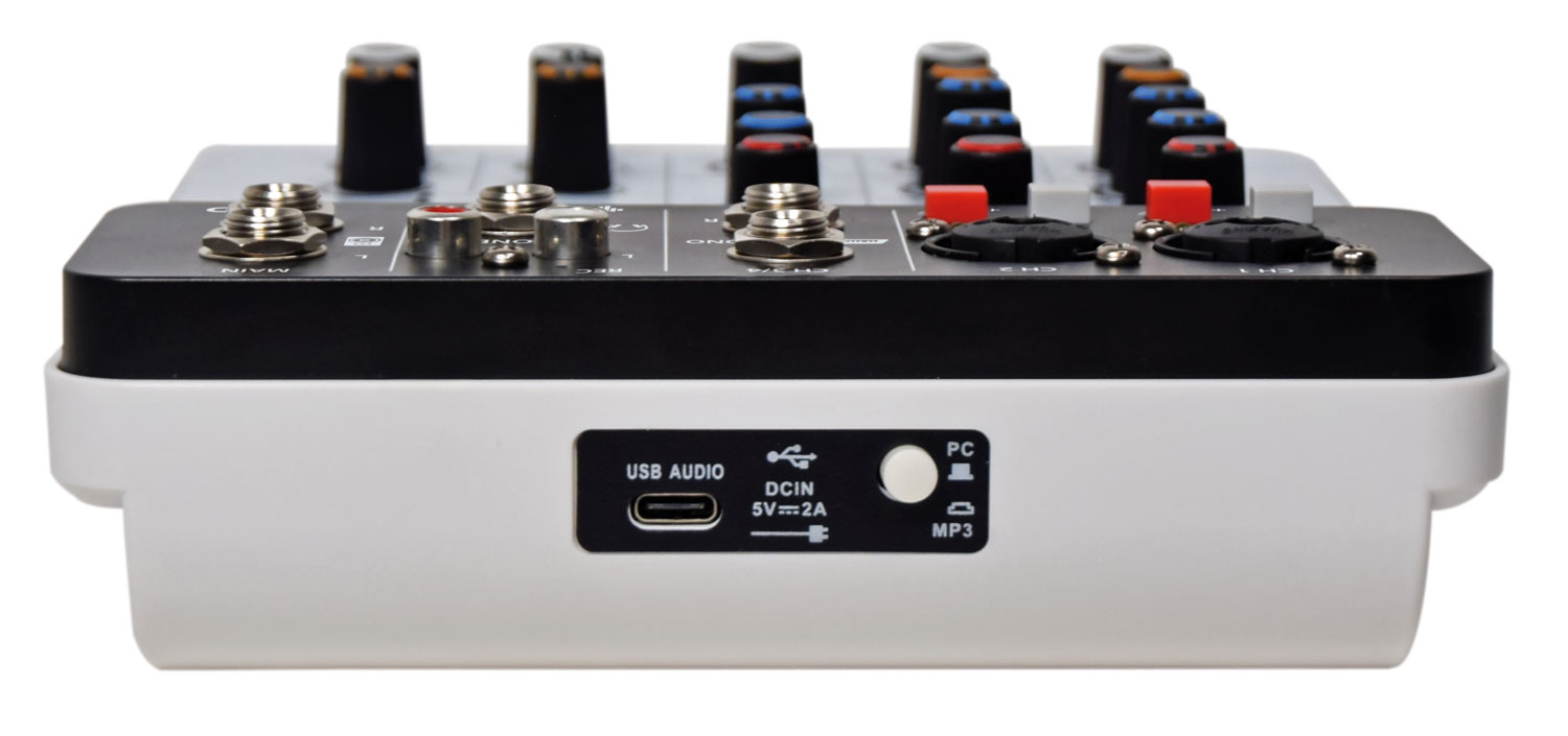 Citronic Mixer Studio QPAD 2ch BT/USB Play-Rec 170.814UK