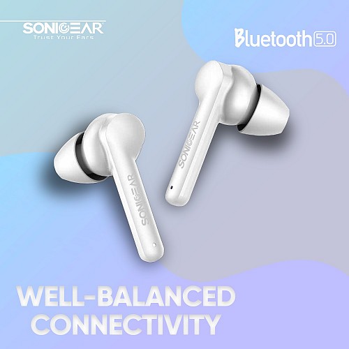 SonicGear EARPUMP TWS 5 PRO IPX5 Earphones Black