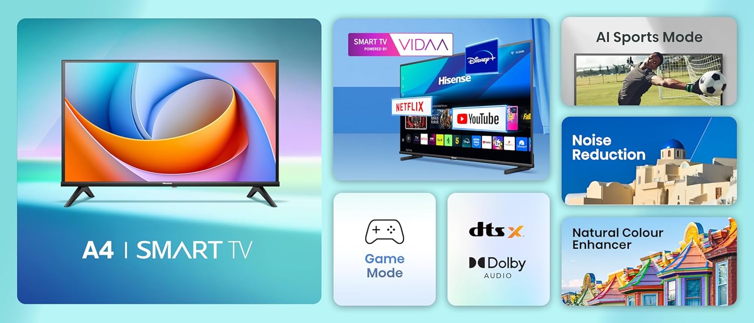 Hisense 40A4Q 40'' Full HD Smart LED TV