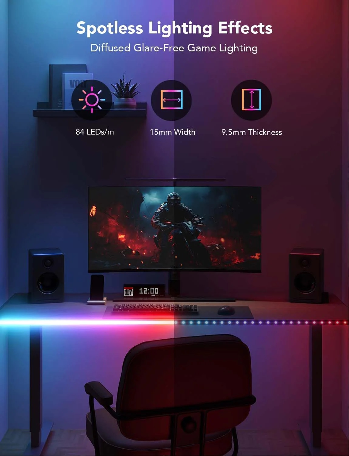 Govee Gaming Neon Table Light 3m H61C3