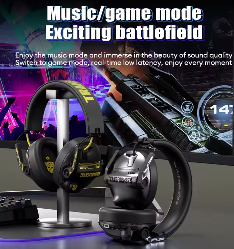 Transformers Wireless Gaming Headset TF-G03