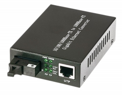 OPTON MC211CS Media Converter 1.25GBPS SM SC 10km