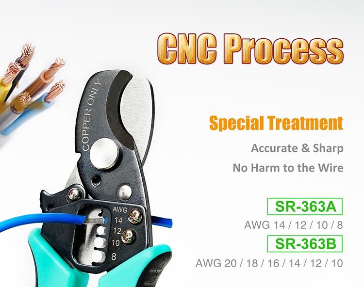 Proskit Cutter and Cable Stripper 168mm SR-363B