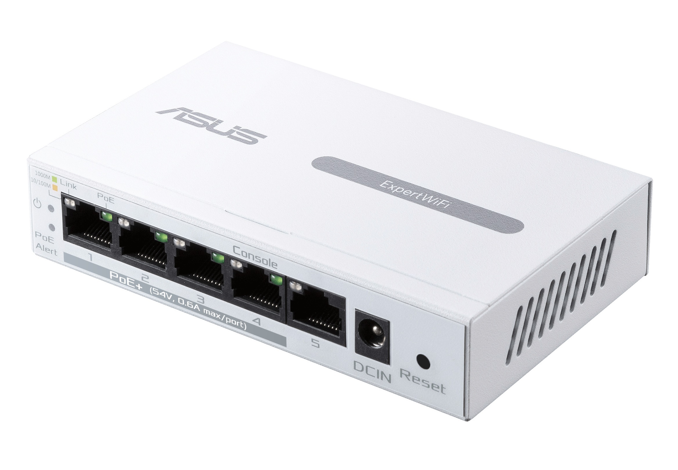 ASUS NETWORKING Switch PoE Managed 5-Ports with 4 PoE+ 60W EBP15