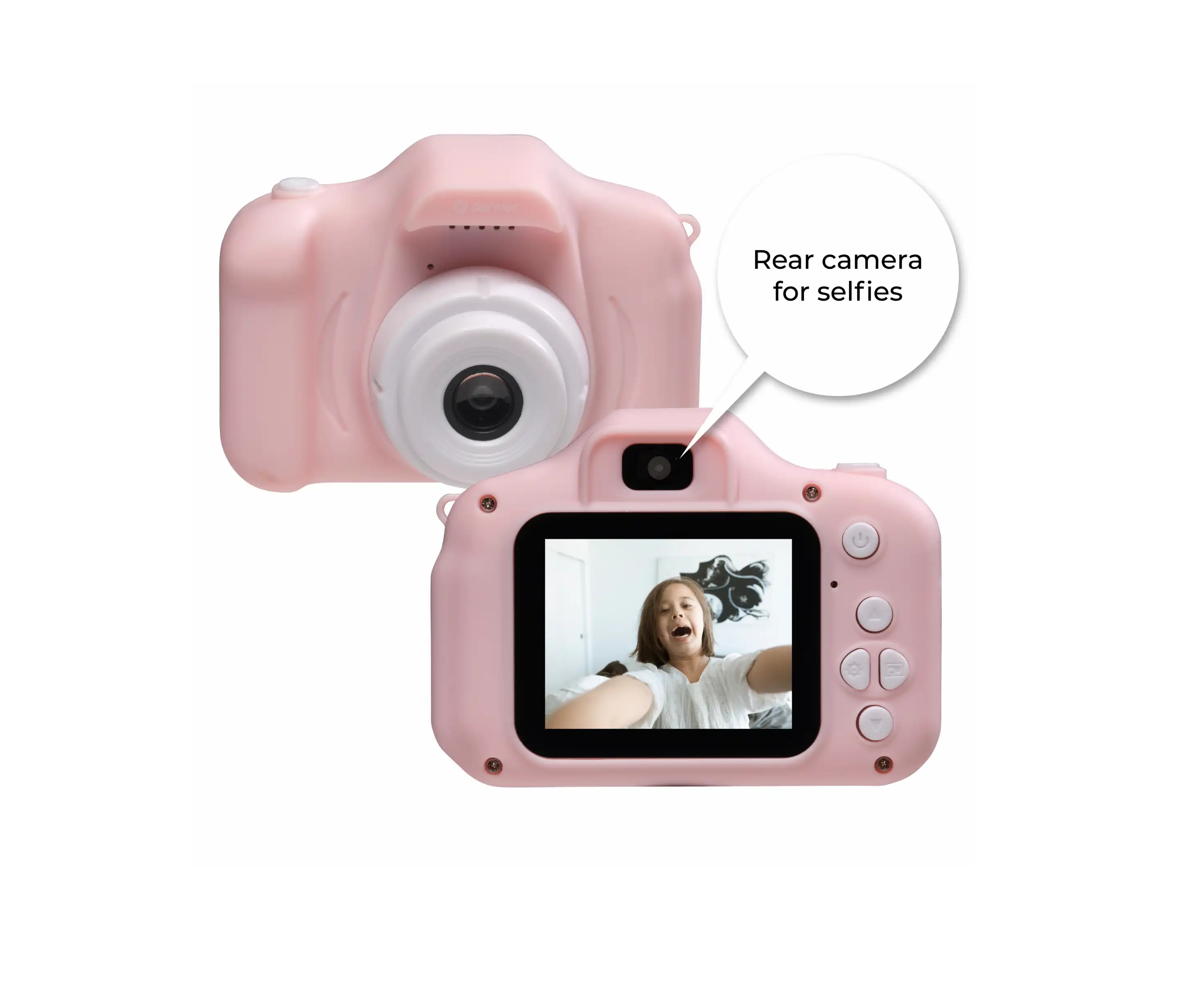 Denver Kids Photo Digital Camera 40MP with 5 Games KCA-1340RO Rose