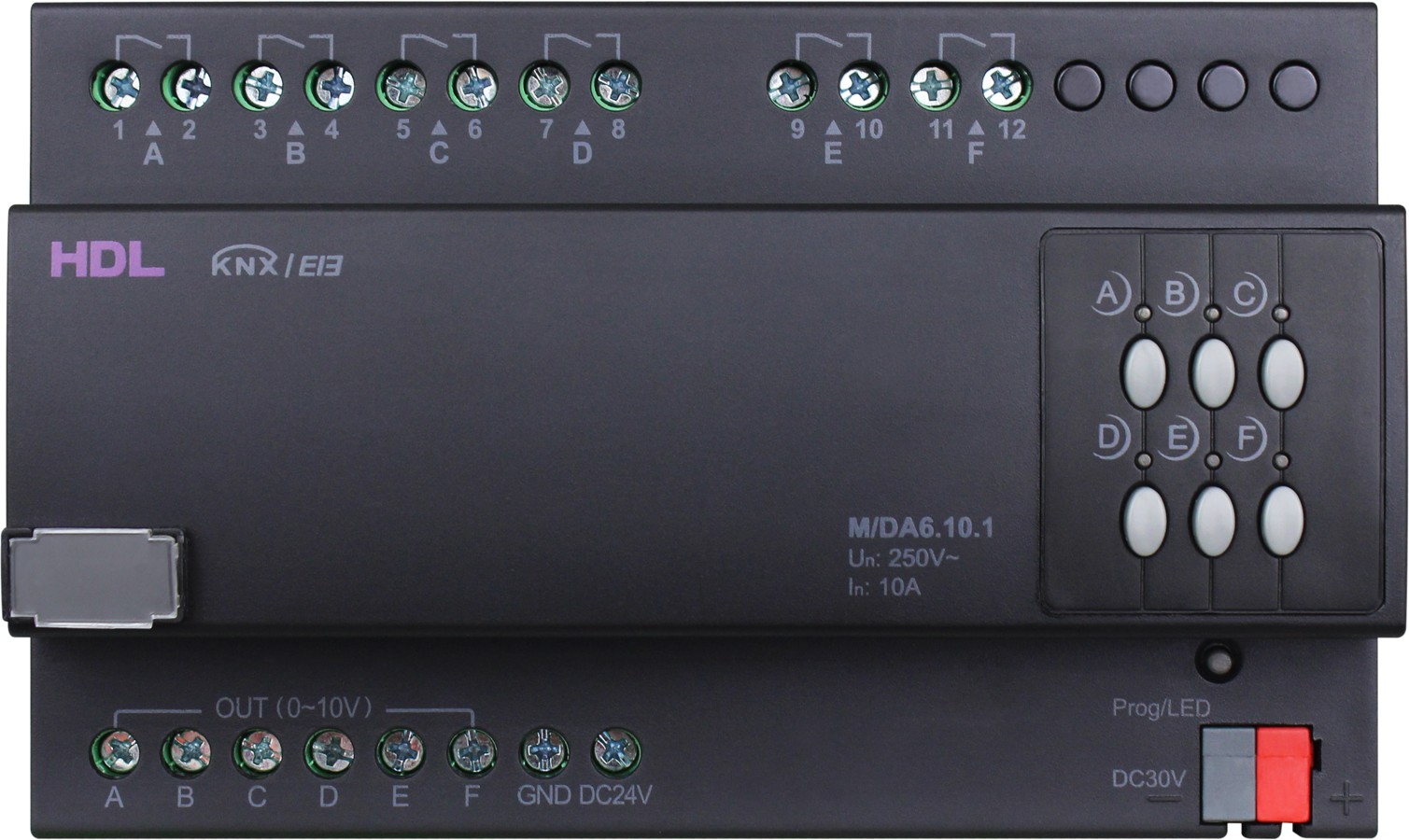 HDL Actuator 6CH 10A Ballast Dimming