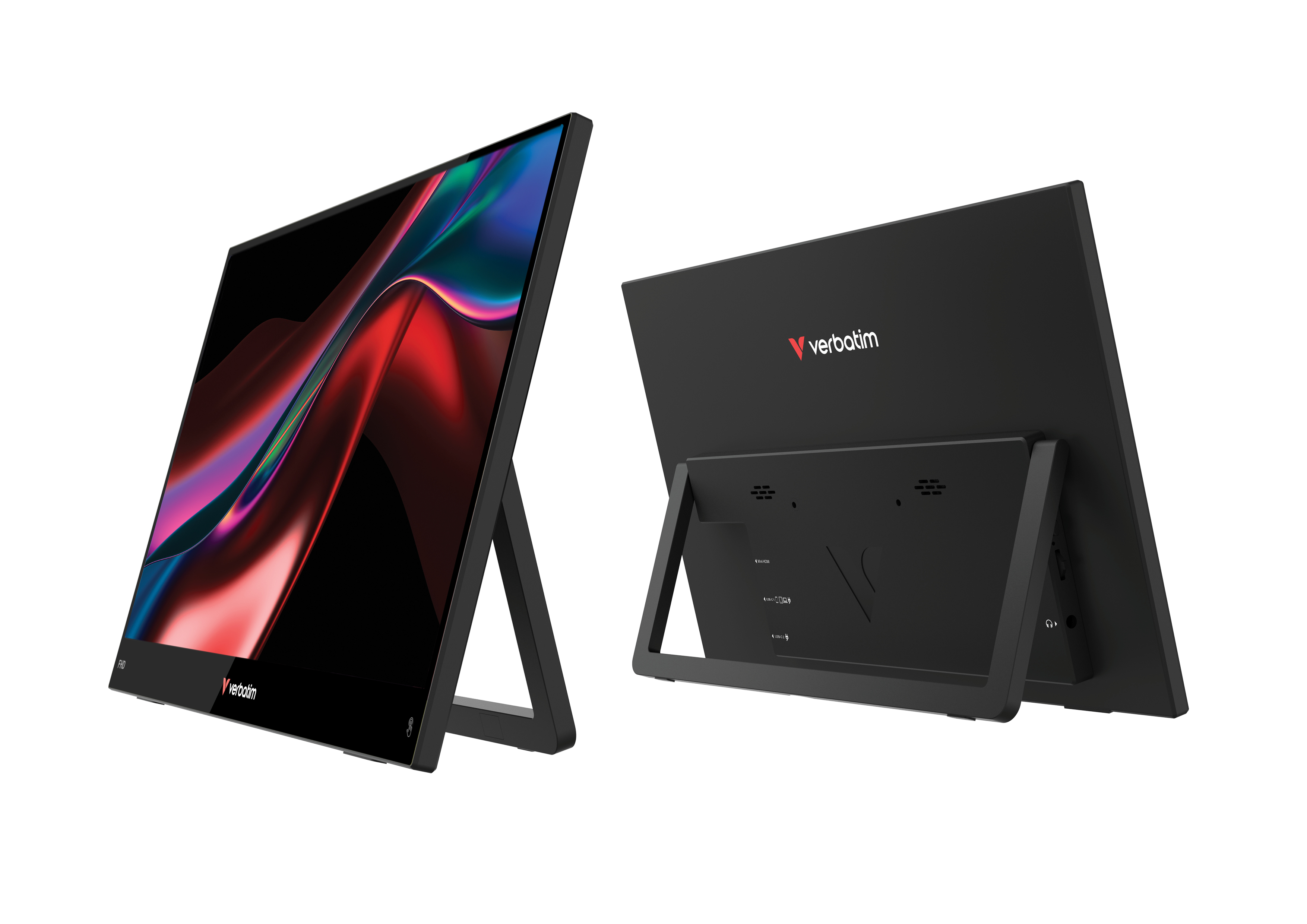 Verbatim Monitor Portable Touch 14" Full-HD USB-C LIGHT Series