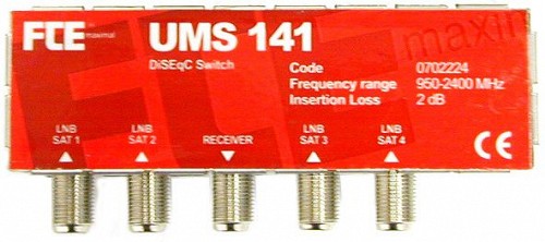 FTE UMS141 Diseqc Switch 4-1