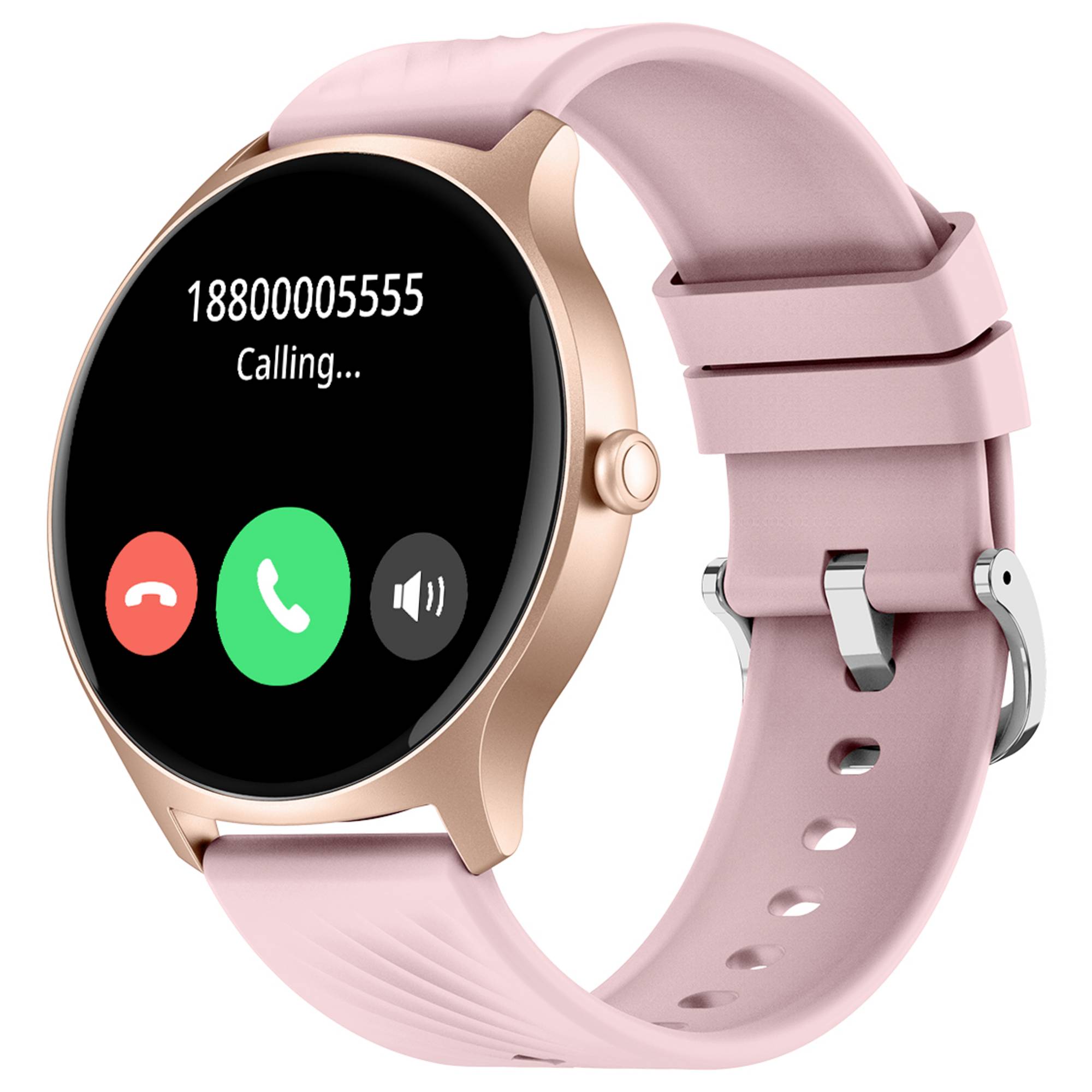 Denver Smartwatch with Call Function, Blood Pressure, SWC-387RO Rose