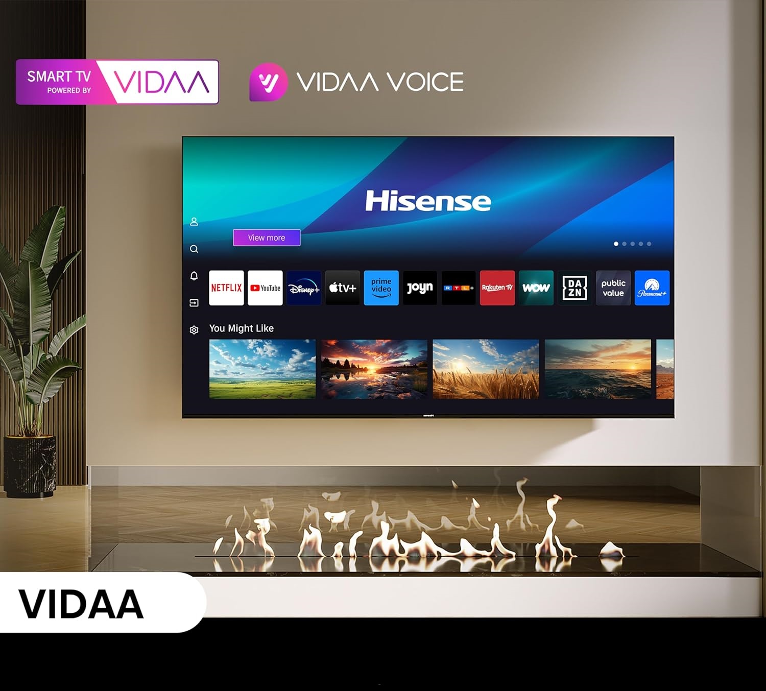 Hisense 75U7NQ 75'' 4K Smart QLED MINI LED 120hz TV