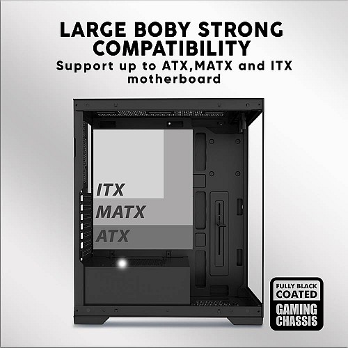 Armaggeddon Aquaron Pro ATX Gaming Case White