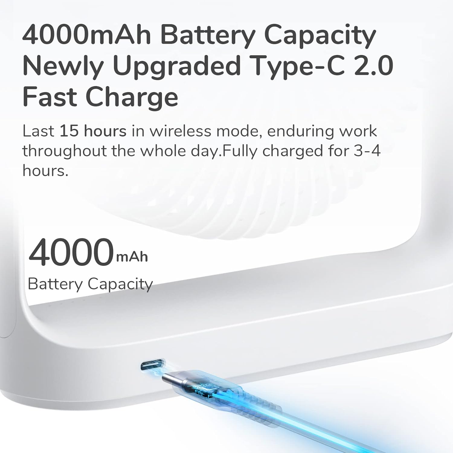 Jisulife Desktop Portable Fan  FA19A Green