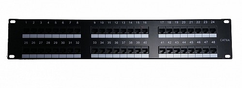DigitMX NETPRO NP-CPP48C6 48Port CAT6 Patch Panel