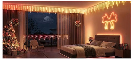 Govee Outdoor Smart Icicle Lights 10m RGBICW H70D13D1