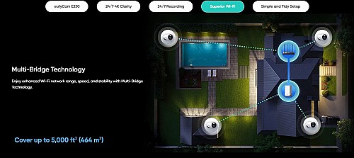 Anker Eufy Security Camera Kit E330 2+1 Home Base