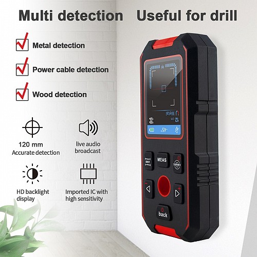 Noyafa NF-518S Multifunctional Wall Detector & Laser Meter