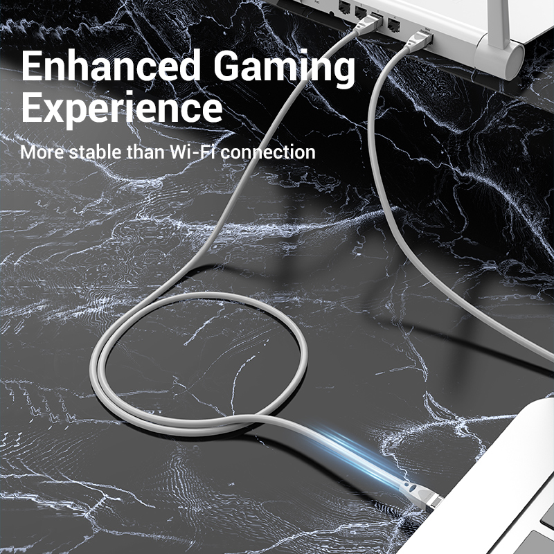 Vention NETWORK Cable CAT6A SFTP 3.0m Grey IBHHI