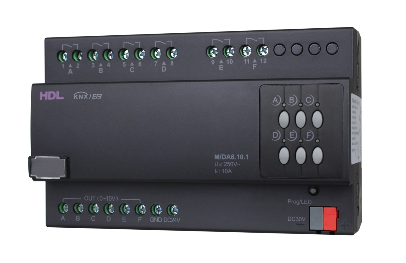 HDL Actuator 6CH 10A Ballast Dimming