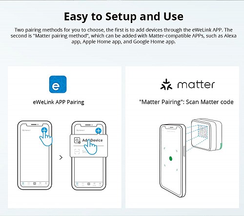 Sonoff WiFi Smart Switch MINI R4M ( Matter )