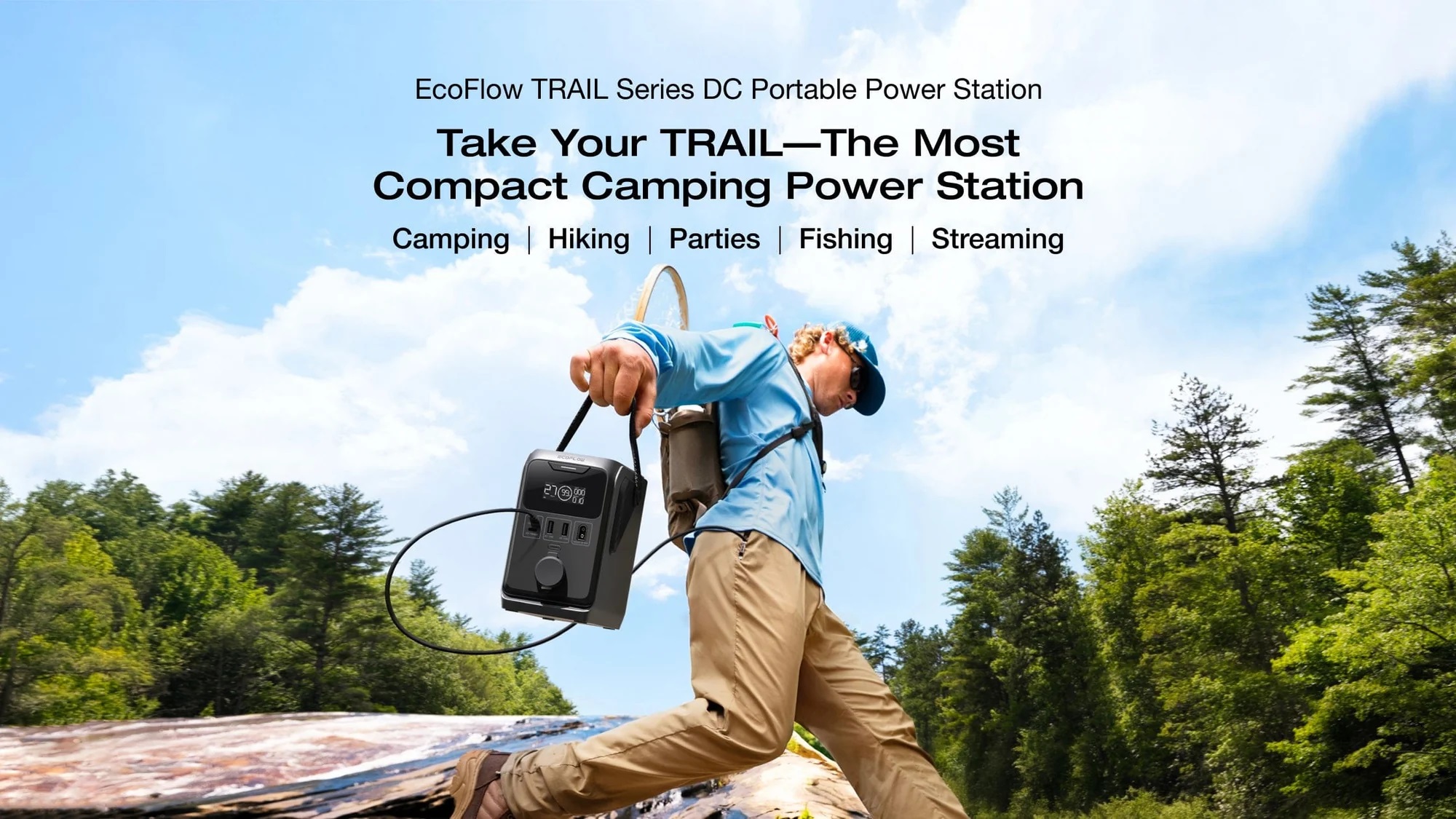 EcoFlow PS Trail 300 DC Portable Power Station 288WH