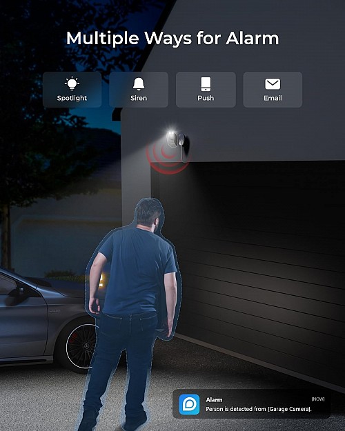 Reolink WIFI Outdoor Camera 4MP LUMUS