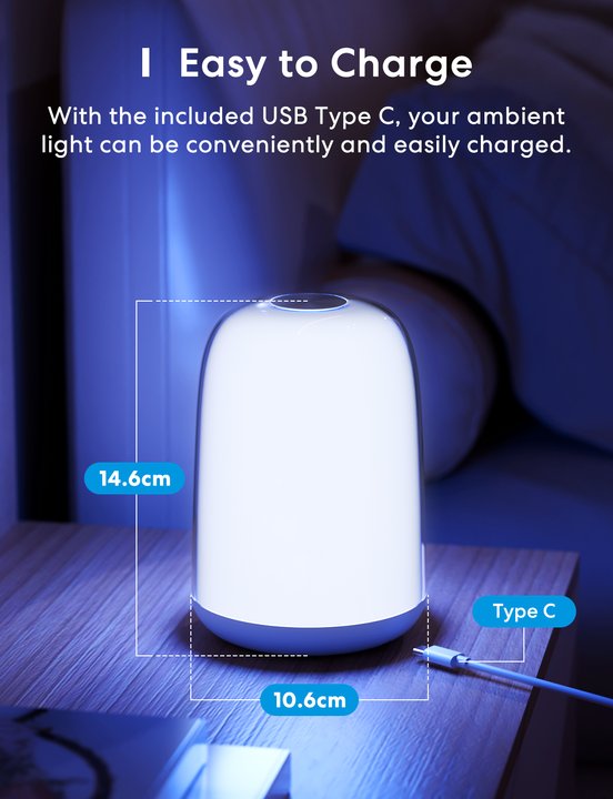 Meross Homekit Smart Wi-Fi Ambient Light MSL430JHK-EU