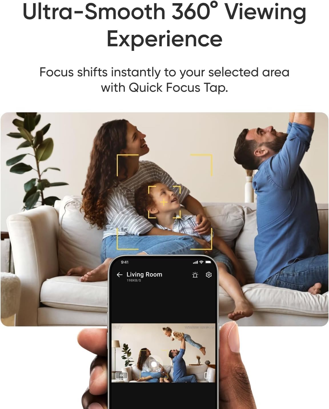 Anker Eufy Security Camera Indoor 4K E30 PTZ