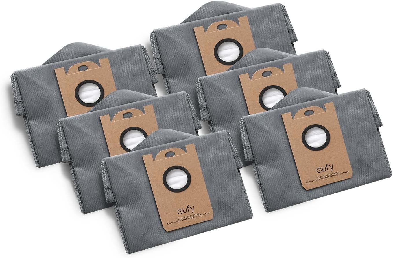 Anker Eufy RoboVac 6 Pack Replacement Antibacterial Dust Bags For LR30 Hybrid+