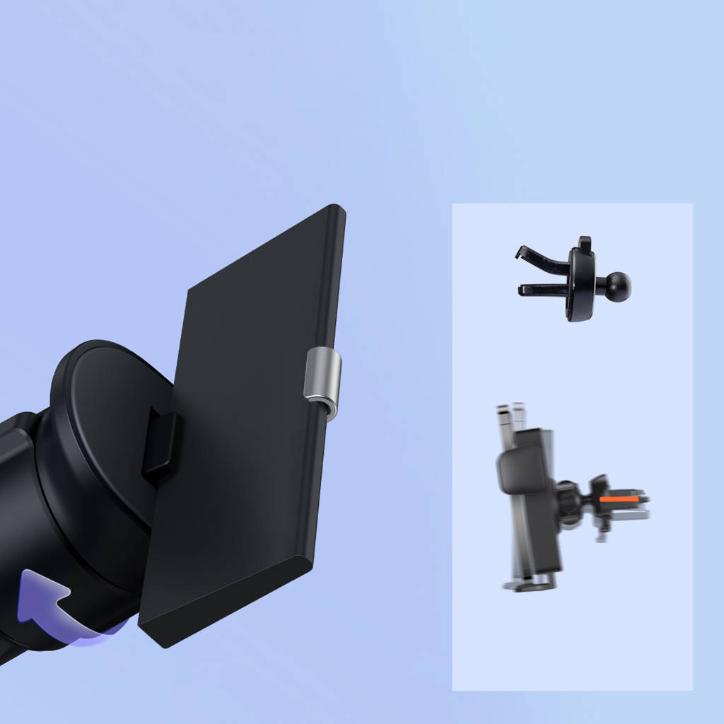 Baseus Metal Age Gravity Car Mount Air Vent Black