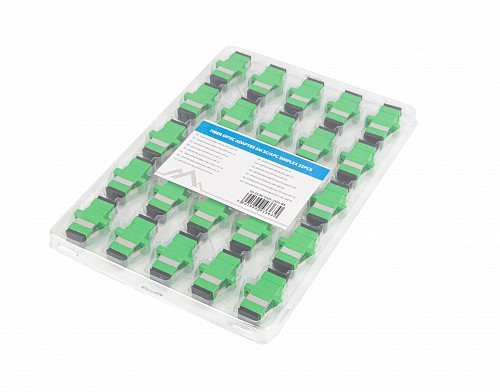 Lanberg Fiber Adapter SC/APC SM Simplex 25pcs Pack