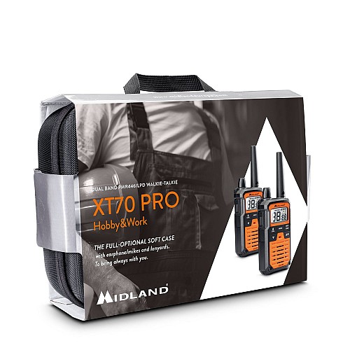 Midland Radio Walkie Talkies XT70 Pro Hobby & Work