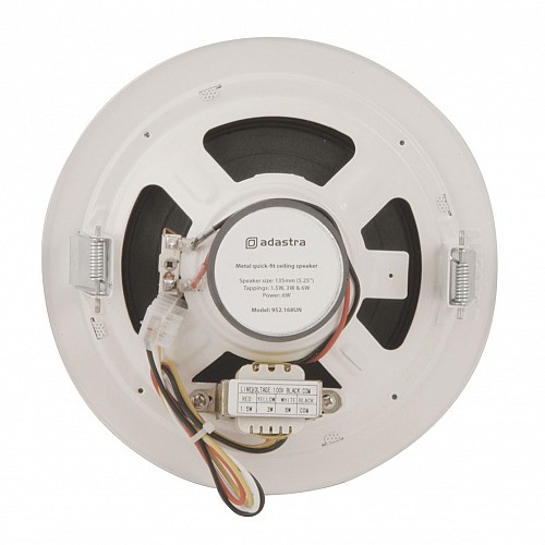 Adastra EC56V Ceiling Speaker 5'' 100V 6W 952.168UK