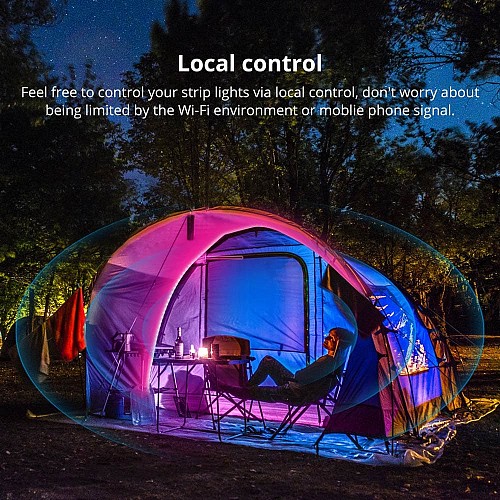 Sonoff Smart LED Light Strip RGB Indoor IP54 Wi-Fi/BT L3-5M