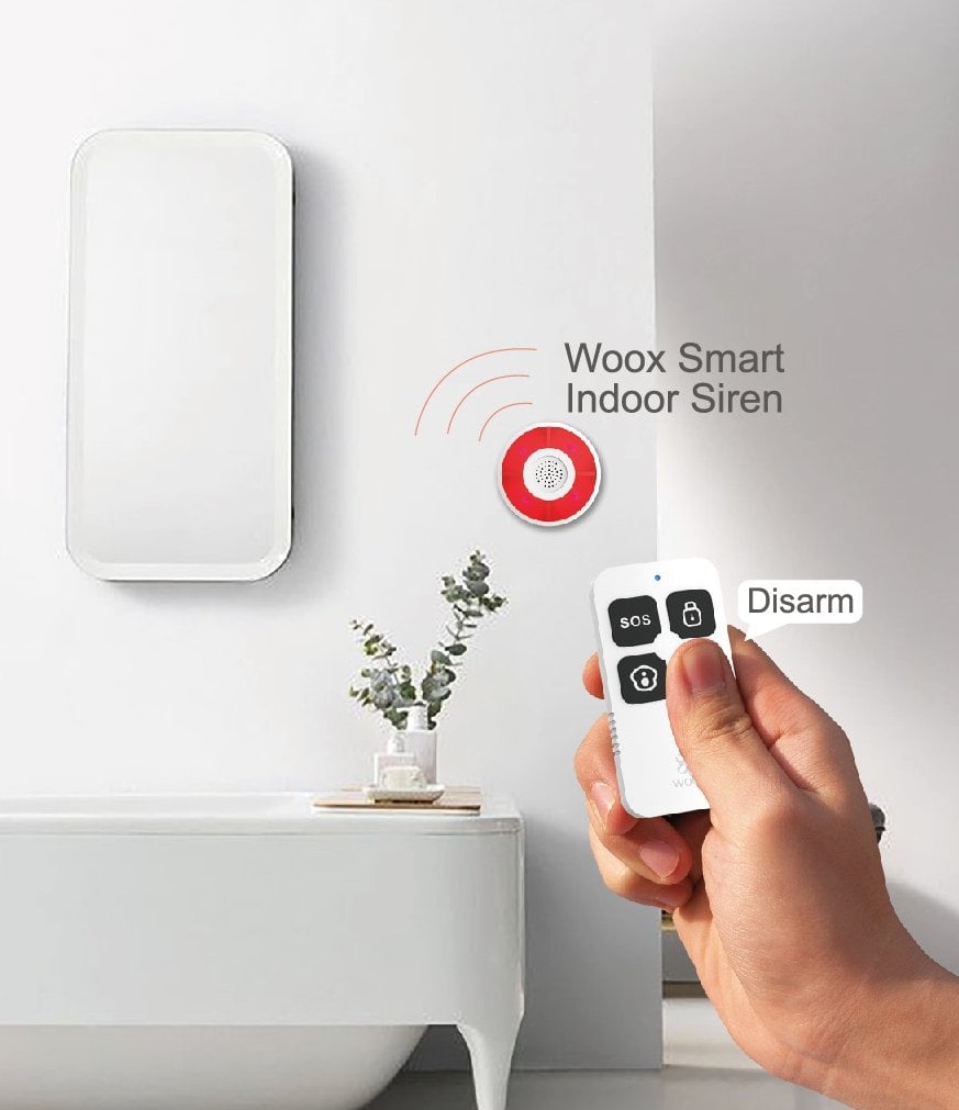 WOOX R7054 Wi-Fi Zigbee Smart Alarm Keyfob