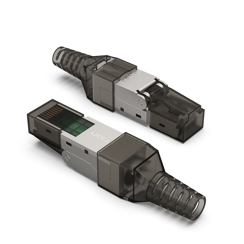 Vention NETWORK Connectors CAT6A FTP Toolless Plug with Boot IDIH0 (1pc)