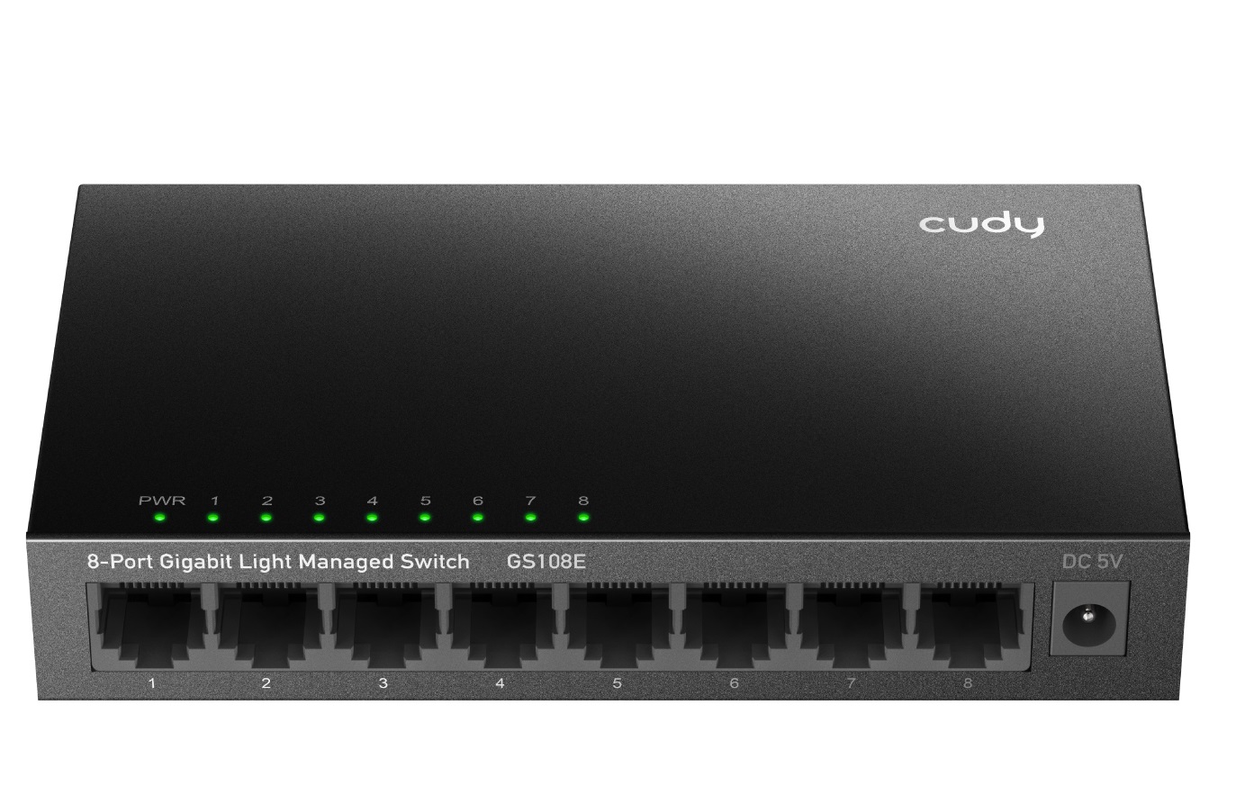 Cudy Switch Gigabit Ethernet Light Managed 8-Port GS108E
