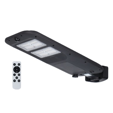 GBC ON SURF Pole Mounted 100W Solar Dimmable LED Light with PIR & Remote Control