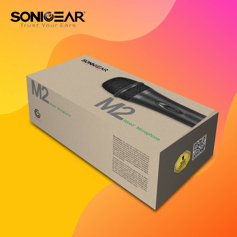SonicGear M2 Wired Dynamic Microphone