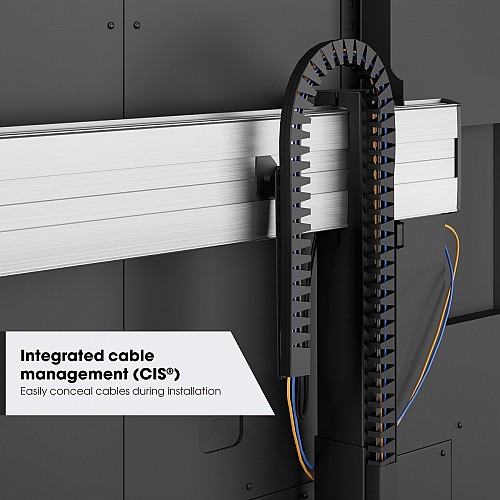 Vogels RISE2005 Motorised Floor to Wall Bracket 80x60 140kg Black
